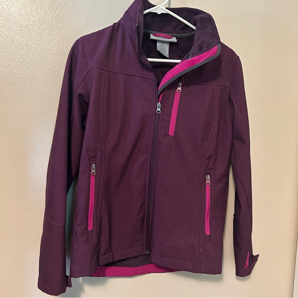Free Country Purple and Pink Softshell Jacket